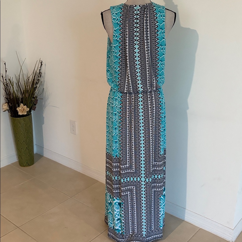 Never worn London style dress sz 8 maxi 635 - Picture 4 of 6